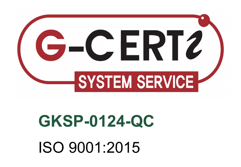 G-CERTi System Service, certificado GKSP-0124-QC, ISO 9001:2015